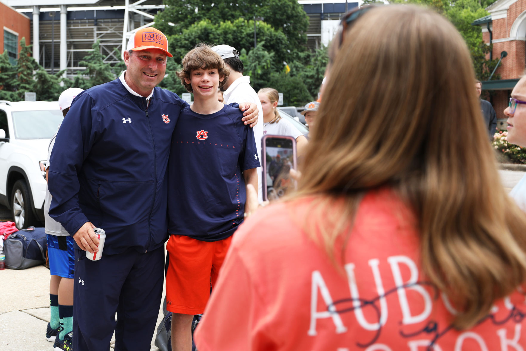Auburn baseball Reverse Tiger Walk